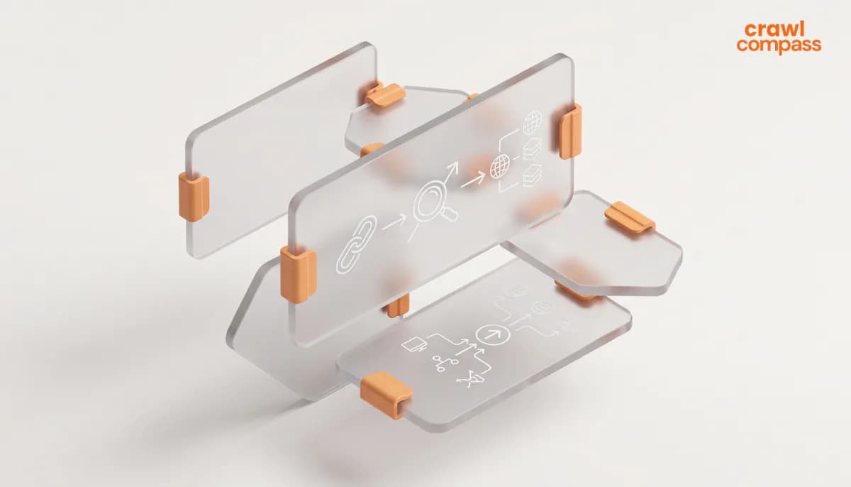 Ilustrasi 3D link building