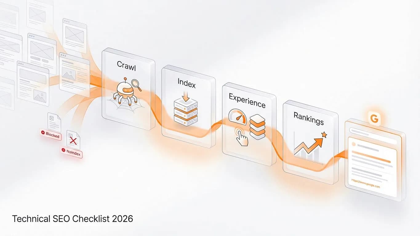 Technical SEO Checklist Illustration