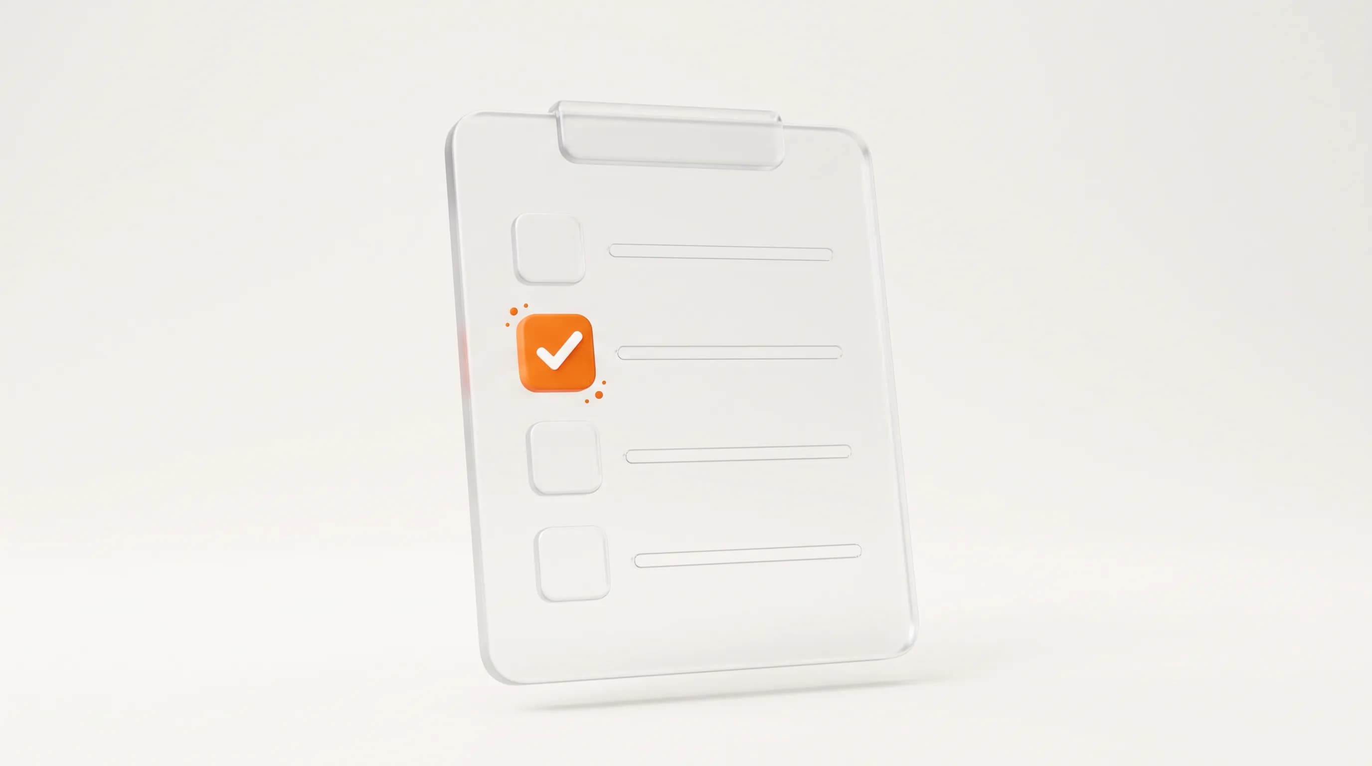 A neatly organized glass tree structure with an orange branch at the top represents the best practices for a site structure that earns sitelinks.