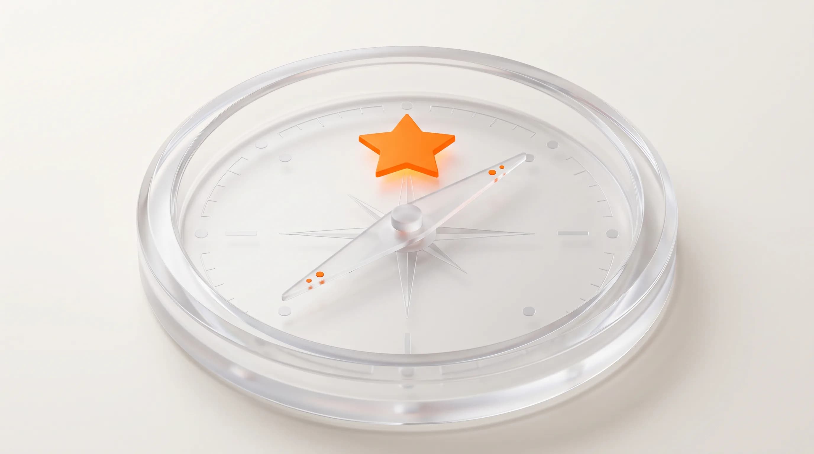 A large glass compass needle is steered by an orange review bubble, showing how public sentiment controls the direction of enterprise growth. File Name crawlcompass-public-sentiment-enterprise-growth.webp Premium 3D illustration, frosted-glass style. Background: seamless soft warm off-white, hex F2F1ED. Single hero object composition, slightly tilted toward the viewer. A large clear frosted translucent acrylic glass compass shape fills the frame, its rim faceted with smooth polished edges, and a thin glass needle pivoting at the center. The needle points directly toward the focal element positioned at the compass's edge: a solid orange (hex FE6601) star-rating glyph, a simple five-point star shape, glowing as the force steering the needle's direction. The orange must be a clean warm mid-orange (hex FE6601), evenly and brightly lit with soft flat shading, the same consistent bright tone across the whole surface in both light and shadow, smooth matte-to-soft-satin finish, with no dark shadow falloff, no heavy contrast, and no glossy resin or specular hotspots on the orange. A couple of small orange accent dots trail along the needle tip only. Material/light: realistic frosted glass, smooth polished edges, gentle refraction; bright soft even studio lighting, gentle soft ground shadows, crisp edges. Text-free: only simple icons, glyphs, and blank placeholder lines — no words, letters, or numbers anywhere. Premium modern SaaS-marketing look. Full-bleed, no border. 16:9 widescreen, one clear focal point, comfortable negative space. H2 #2 — Proactive Management vs. Reactive Defense Strategies Field Content Title (ID) Strategi Proaktif vs. Pertahanan Reaktif Title (EN) Proactive Management vs. Reactive Defense Strategies Alt Text ID Radar kaca dengan penanda oranye yang mendeteksi lebih awal menggambarkan strategi proaktif dibanding pertahanan reaktif dalam reputasi online. Alt Text EN A glass radar with an orange marker catching an early signal represents proactive strategy winning over reactive defense in online reputation. File Name crawlcompass-proactive-vs-reactive-strategy.webp Premium 3D illustration, frosted-glass style. Background: seamless soft warm off-white, hex F2F1ED. 35-degree elevated isometric scene with real depth and gentle overlap. A clear frosted translucent acrylic glass radar dish sits at a slight upward angle, its concave surface faceted with concentric ring details, a thin glass sweep-line rotating across it. Near the outer edge of the sweep, the focal element glows: a solid orange (hex FE6601) small blip or ping-dot glyph, caught early by the radar before it reaches the center. The orange must be a clean warm mid-orange (hex FE6601), evenly and brightly lit with soft flat shading, the same consistent bright tone across the whole surface in both light and shadow, smooth matte-to-soft-satin finish, with no dark shadow falloff, no heavy contrast, and no glossy resin or specular hotspots on the orange. A couple of small orange accent dots trail faintly along the sweep-line approaching the blip only. Material/light: realistic frosted glass, smooth polished edges, gentle refraction; bright soft even studio lighting, gentle soft ground shadows, crisp edges. Text-free: only simple icons, glyphs, and blank placeholder lines — no words, letters, or numbers anywhere. Premium modern SaaS-marketing look. Full-bleed, no border. 16:9 widescreen, comfortable negative space. H2 #3 — Utilizing Professional Software Platforms for Brand Monitoring Field Content Title (ID) Memanfaatkan Platform Software untuk Pemantauan Merek Title (EN) Utilizing Professional Software Platforms for Brand Monitoring Alt Text ID Panel dasbor kaca dengan lonceng notifikasi oranye menyala menggambarkan cara platform software profesional memantau sebutan merek secara real-time. Alt Text EN A glass dashboard panel with a glowing orange notification bell shows how professional software platforms monitor brand mentions in real time. File Name crawlcompass-brand-monitoring-software-platforms.webp Premium 3D illustration, frosted-glass style. Background: seamless soft warm off-white, hex F2F1ED. 35-degree elevated isometric scene with real depth and gentle overlap. A clear frosted translucent acrylic glass dashboard panel lies at a slight angle, its surface divided into three small blank glass tile sections, each with a tiny glyph: a line-chart, a magnifying glass, and a link-chain icon, representing tracking metrics. In the top corner of the panel, the focal element rises slightly forward: a solid orange (hex FE6601) notification-bell glyph, appearing to actively ring. The orange must be a clean warm mid-orange (hex FE6601), evenly and brightly lit with soft flat shading, the same consistent bright tone across the whole surface in both light and shadow, smooth matte-to-soft-satin finish, with no dark shadow falloff, no heavy contrast, and no glossy resin or specular hotspots on the orange. A couple of small orange accent dots radiate faintly from the top of the bell only. Material/light: realistic frosted glass, smooth polished edges, gentle refraction; bright soft even studio lighting, gentle soft ground shadows, crisp edges. Text-free: only simple icons, glyphs, and blank placeholder lines — no words, letters, or numbers anywhere. Premium modern SaaS-marketing look. Full-bleed, no border. 16:9 widescreen, comfortable negative space. H2 #4 — Strengthening Long-Term Authority Field Content Title (ID) Memperkuat Otoritas Jangka Panjang Title (EN) Strengthening Long-Term Authority Alt Text ID Menara kaca bertingkat dengan puncak oranye kokoh menggambarkan cara memperkuat otoritas jangka panjang lewat konten yang konsisten dan tepercaya. Alt Text EN A tiered glass tower with a solid orange peak shows how to strengthen long-term authority through steady, trustworthy content. File Name crawlcompass-strengthening-long-term-authority.webp Premium 3D illustration, frosted-glass style. Background: seamless soft warm off-white, hex F2F1ED. Single hero object composition, slightly tilted toward the viewer. Three clear frosted translucent acrylic glass rounded blocks stack vertically like a tower, each slightly smaller than the one beneath it, smooth polished edges throughout, with a tiny blank document glyph on each block face. At the very top, the focal element caps the tower: a solid orange (hex FE6601) small flag or pinnacle glyph, standing upright and proud. The orange must be a clean warm mid-orange (hex FE6601), evenly and brightly lit with soft flat shading, the same consistent bright tone across the whole surface in both light and shadow, smooth matte-to-soft-satin finish, with no dark shadow falloff, no heavy contrast, and no glossy resin or specular hotspots on the orange. A couple of small orange accent dots trace the base of the flag only. Material/light: realistic frosted glass, smooth polished edges, gentle refraction; bright soft even studio lighting, gentle soft ground shadows, crisp edges. Text-free: only simple icons, glyphs, and blank placeholder lines — no words, letters, or numbers anywhere. Premium modern SaaS-marketing look. Full-bleed, no border. 16:9 widescreen, one clear focal point, comfortable negative space.