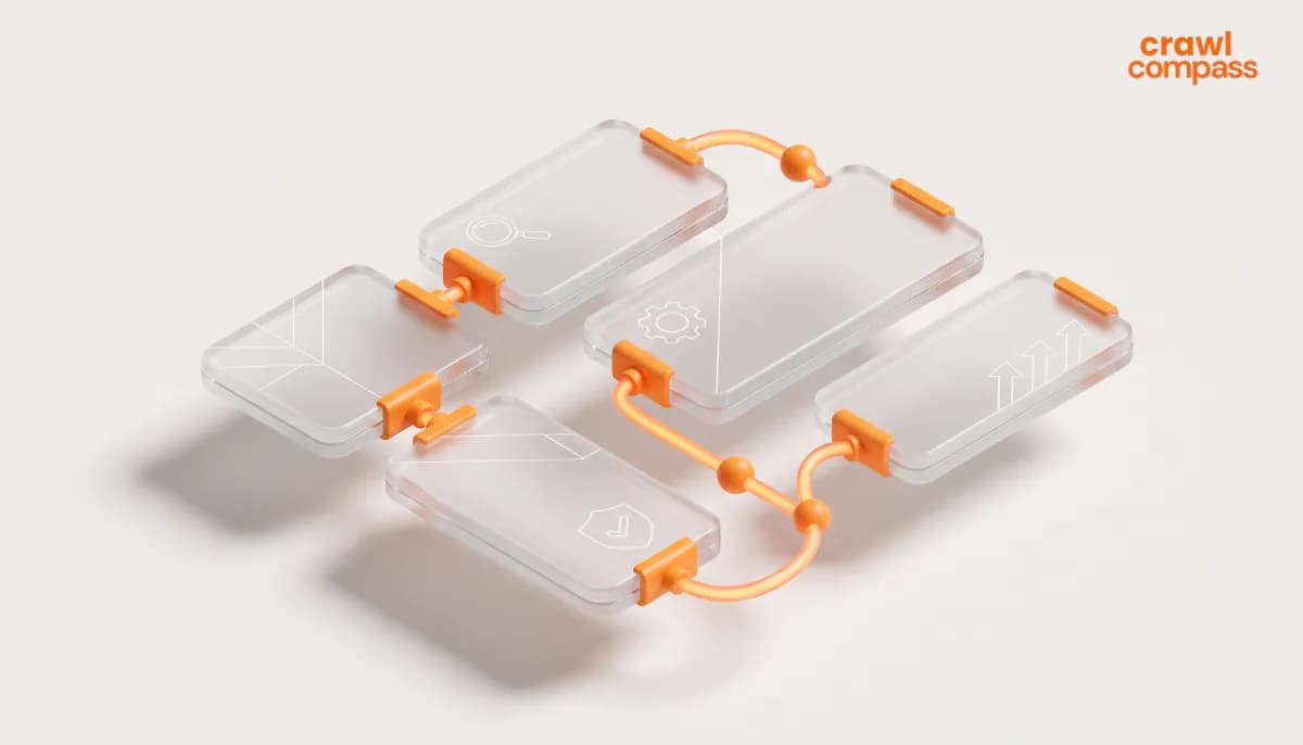 Transparent digital devices connected to each other