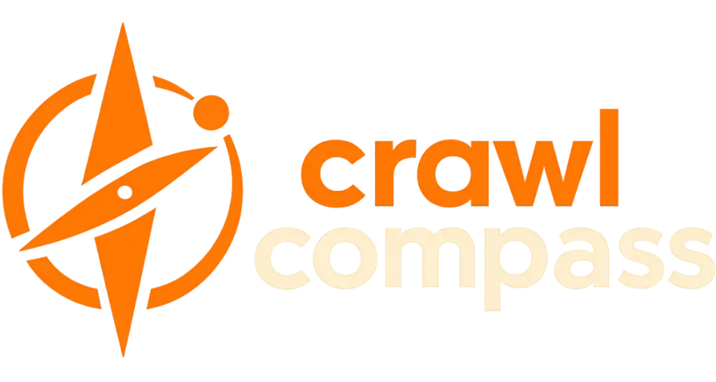 crawl compass logo vertical