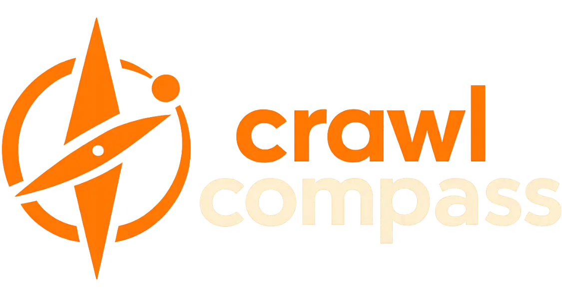 crawl compass logo vertical